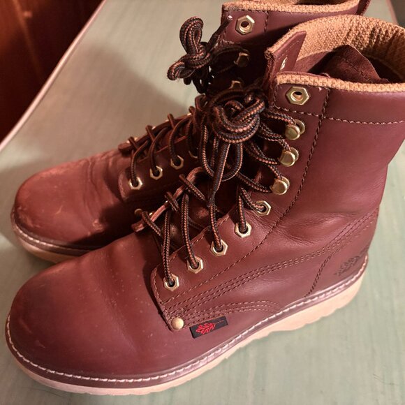 Mens Field & Forest 1164 Soft Toe Work Boots Size 9 EEE - Picture 1 of 12